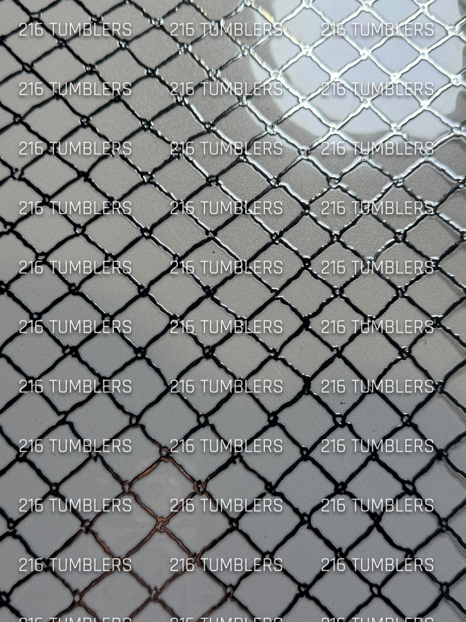 SILVER GRID UVDTF - 216 Tumblers