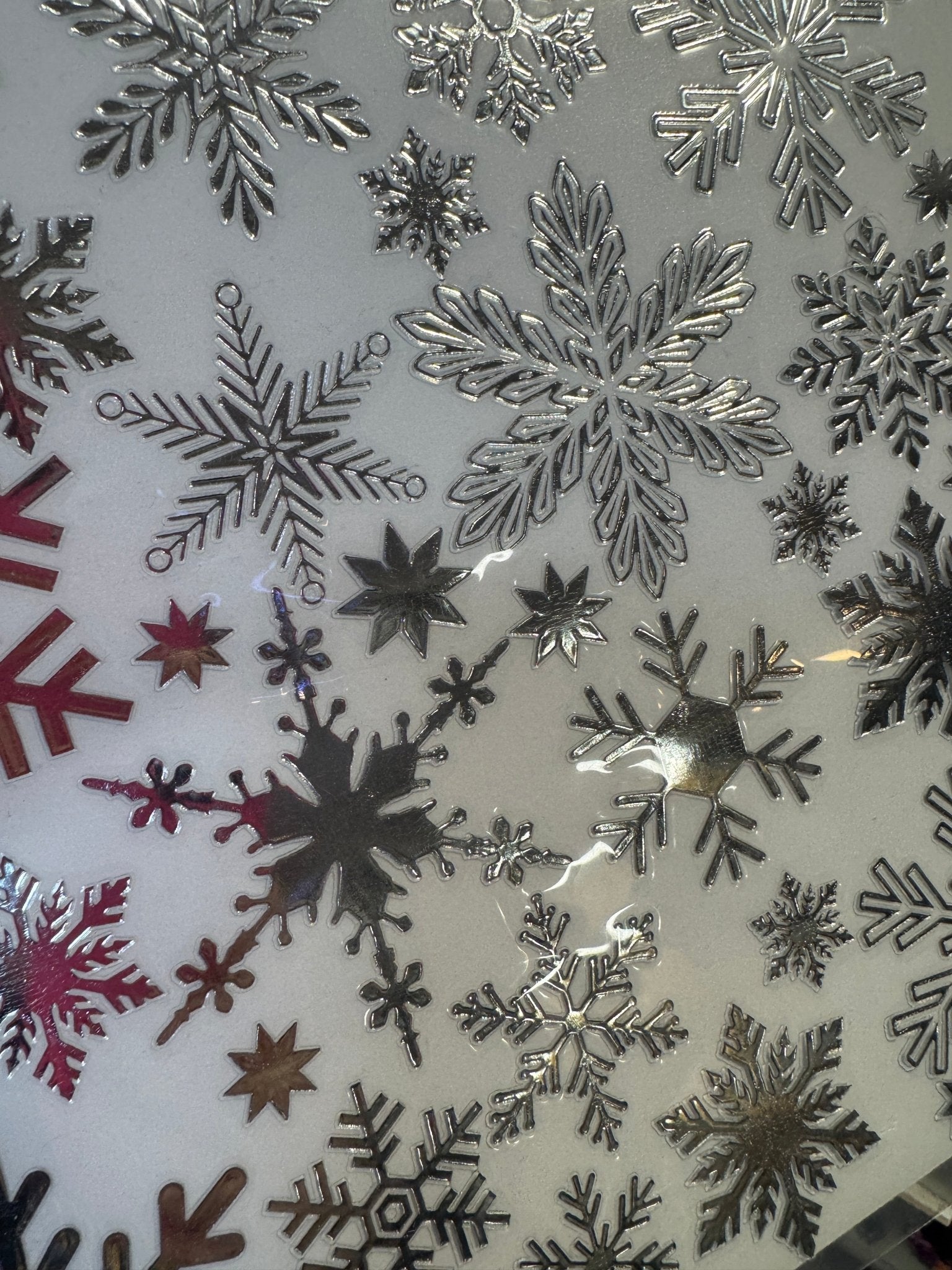 SILVER SNOWFLAKES - 216 Tumblers