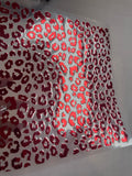 SMALL - RED CHROME LEOPARD SPOTS - 216 Tumblers