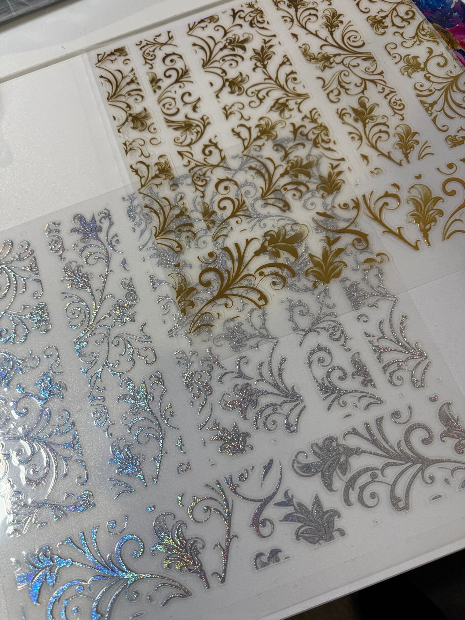 SPECIALTY - Tooled Elements - HOLOGRAPHIC COLOR SHIFT (color options) - 216 Tumblers