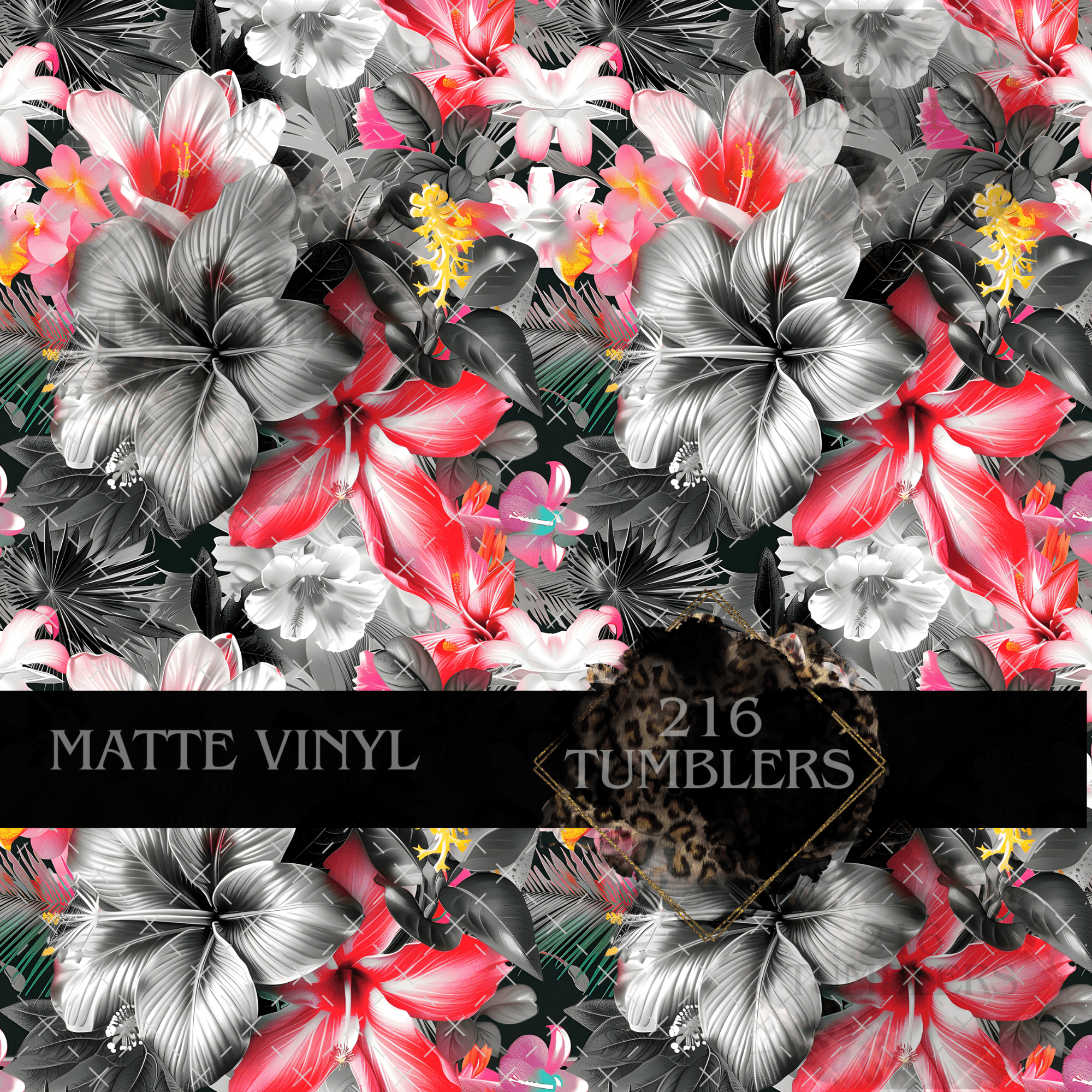 TROPICAL 1 12X12 - 216 Tumblers