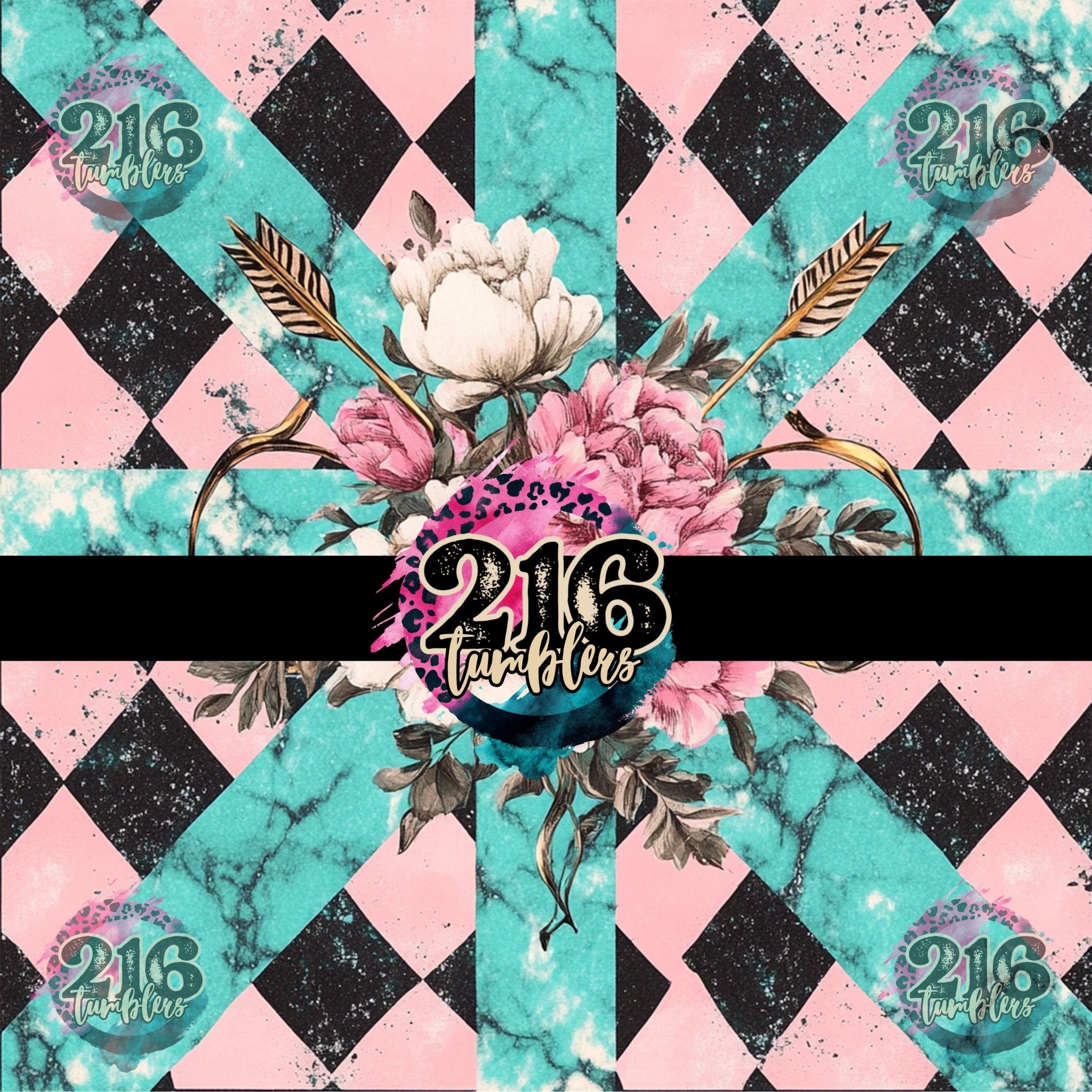 V016 SHABBY BOHO - 216 Tumblers