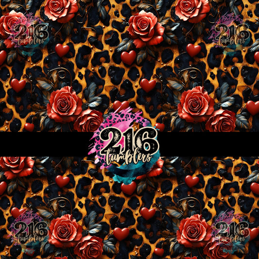 V017 LEOPARD LOVE - 216 Tumblers