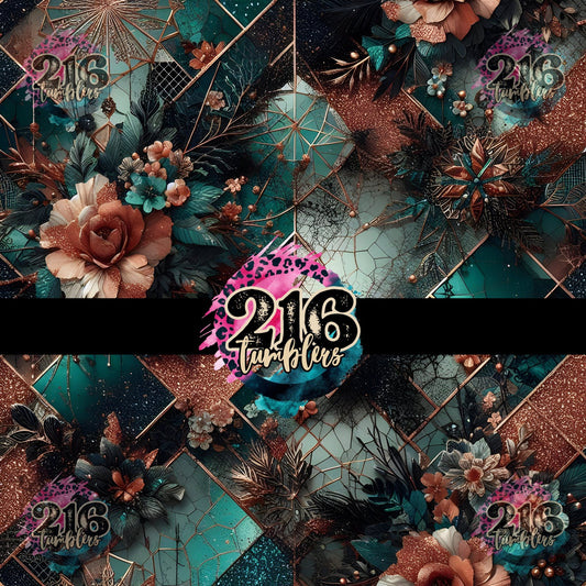 V026 COPPER CUTS - 216 Tumblers