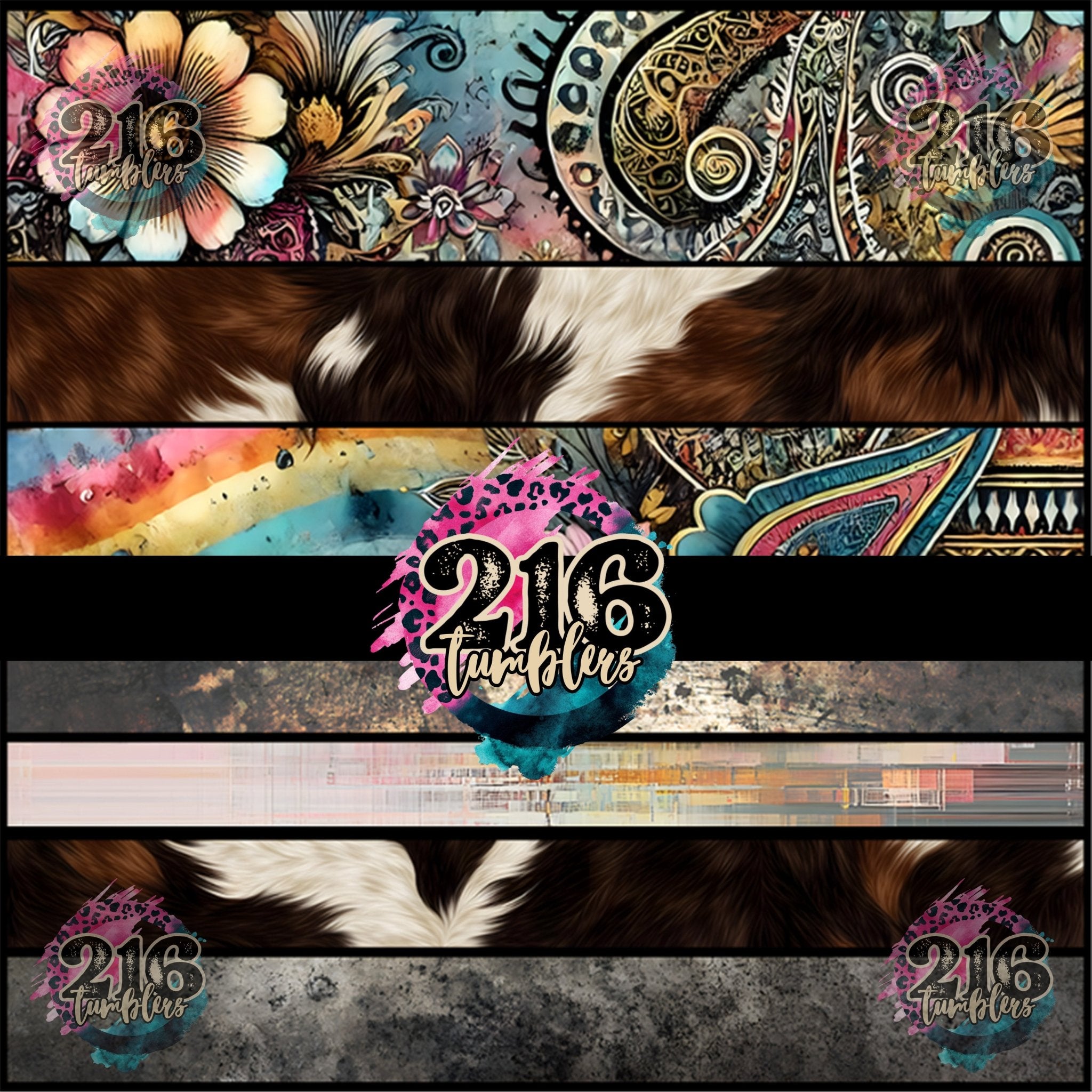V03 FARM BANDS - 216 Tumblers