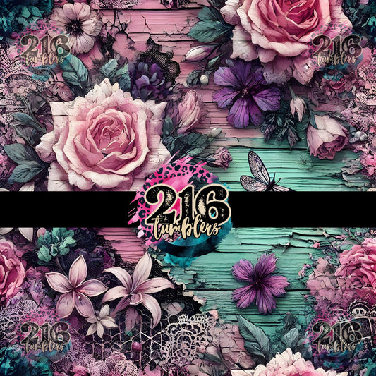 V030 CRACKLED ELEGANCE - 216 Tumblers