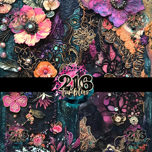 V033 IMPERFECT LACE - 216 Tumblers