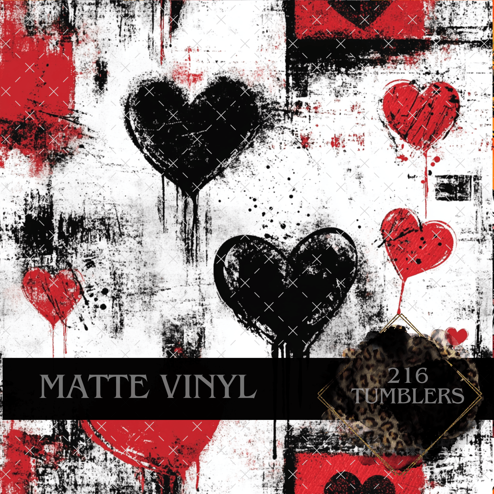 V046 GRUNGE LOVE 2 - 216 Tumblers