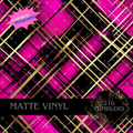 V091 PINK PLAID - 216 Tumblers