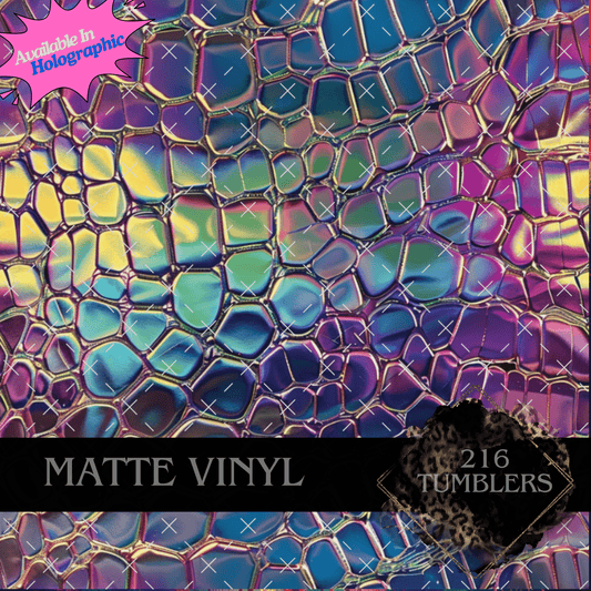 V099 RAINBOW SCALES - 216 Tumblers