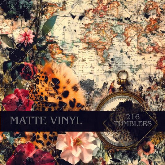 V114 JUNGLE MAP - 216 Tumblers