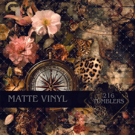 V117 JUNGLE MAP - 216 Tumblers