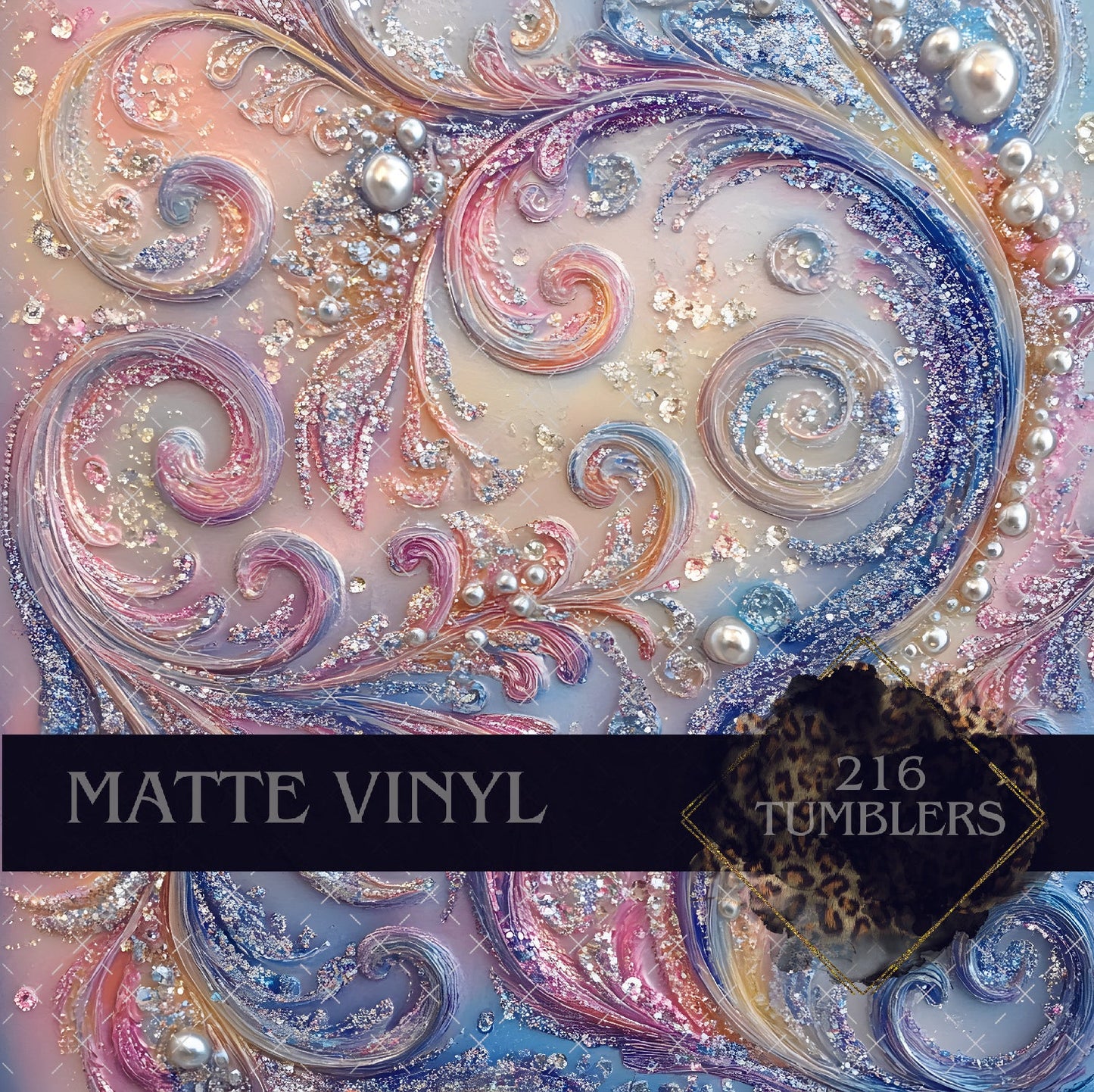 V141 PASTEL SWIRL - 216 Tumblers