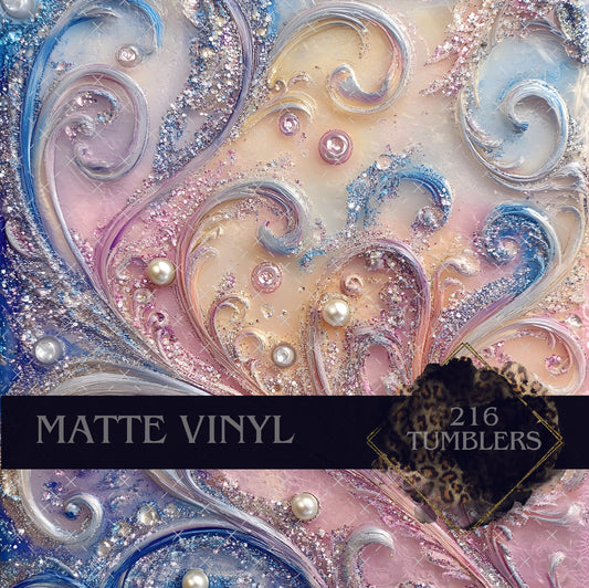 V143 PASTEL SWIRL - 216 Tumblers