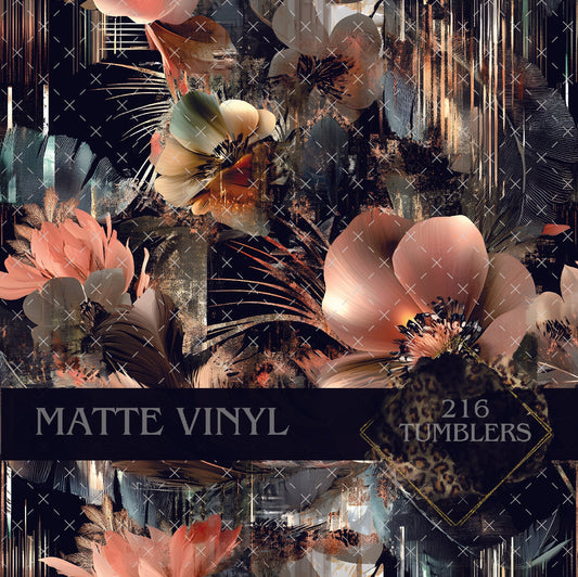 V150 EARTHY FLORAL - 216 Tumblers