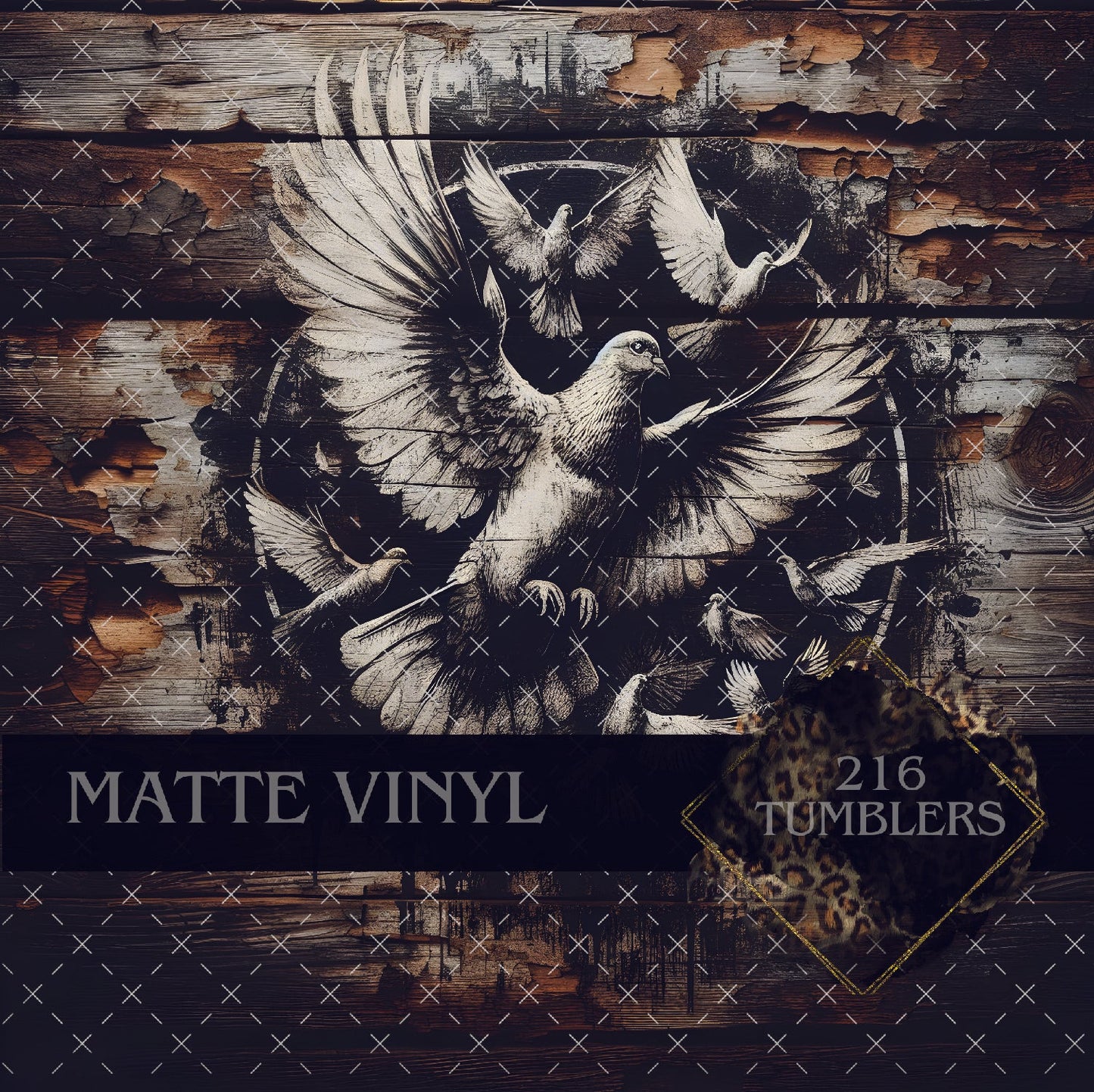 V156 RUSTIC FLIGHT - 216 Tumblers