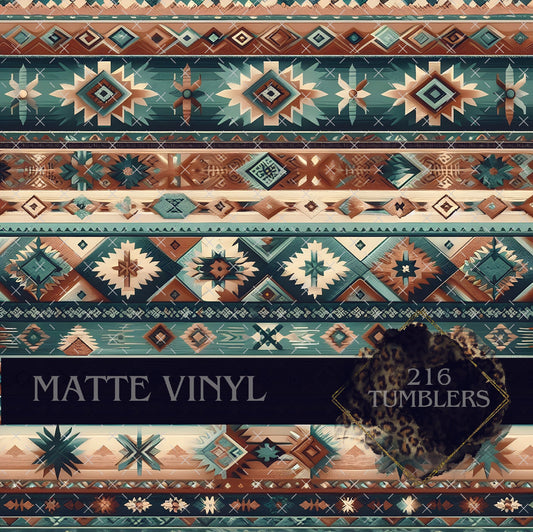 V159 WESTERN AZTEC - 216 Tumblers