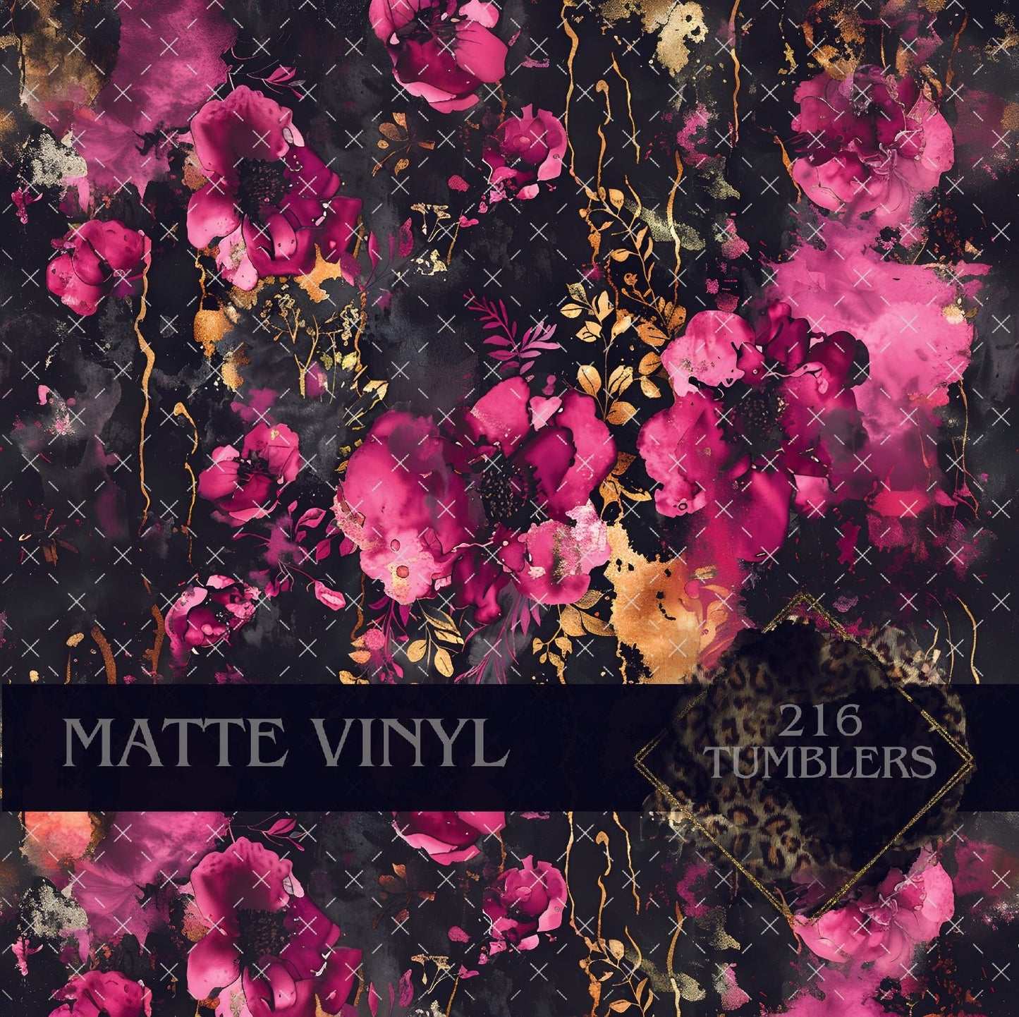 V162 WATERCOLOR TEARS - 216 Tumblers