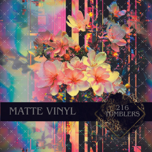 V183 PRETTY IN GLITCH - 216 Tumblers