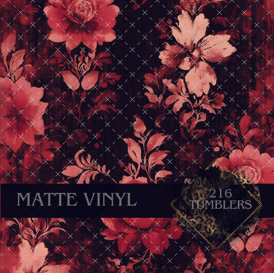 V189 GOTH RED - 216 Tumblers