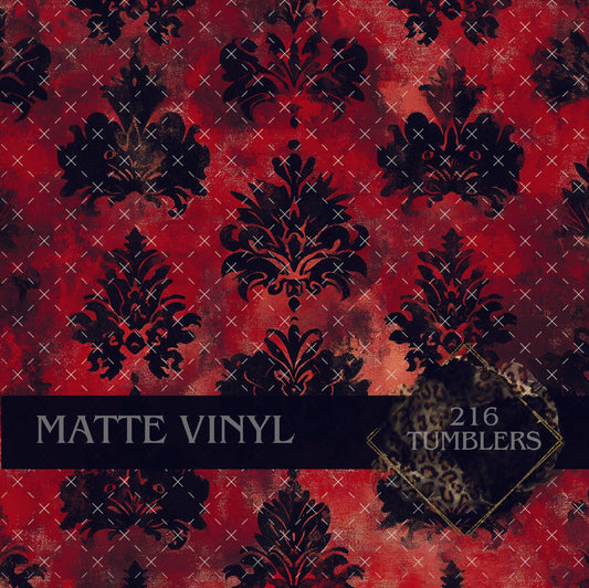 V190 GOTH RED - 216 Tumblers