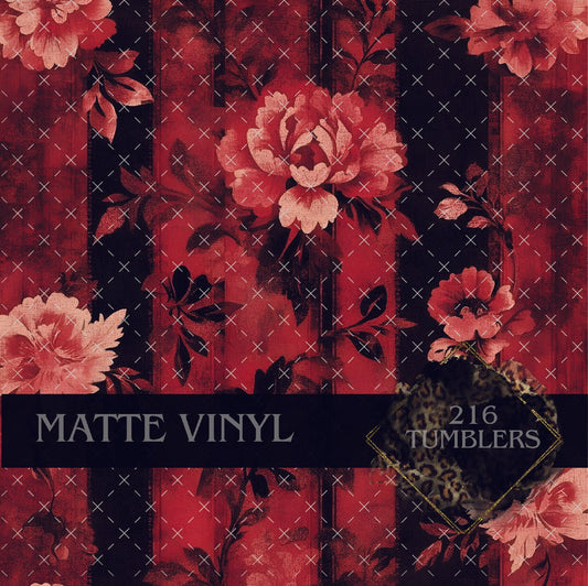 V191 GOTH RED - 216 Tumblers