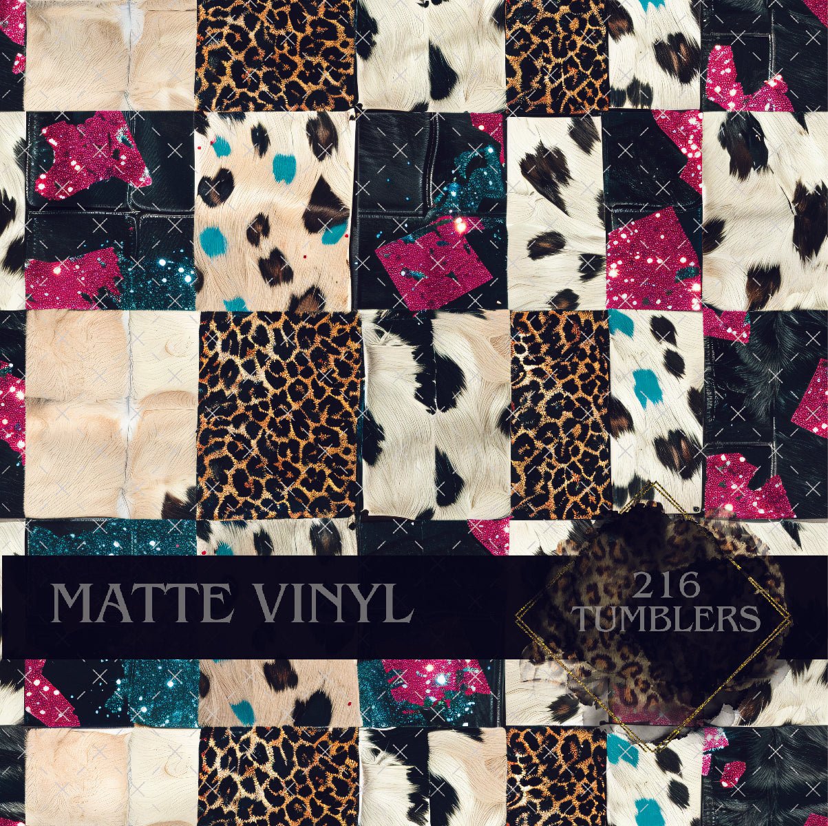 V201 PATCHWORK - 216 Tumblers