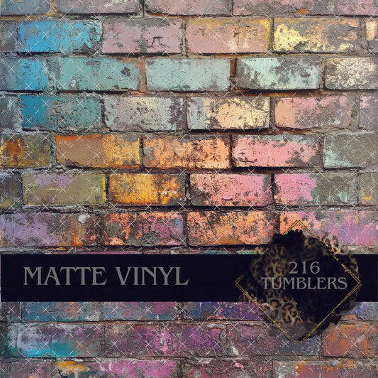 V212 PASTEL BRICKS - 216 Tumblers