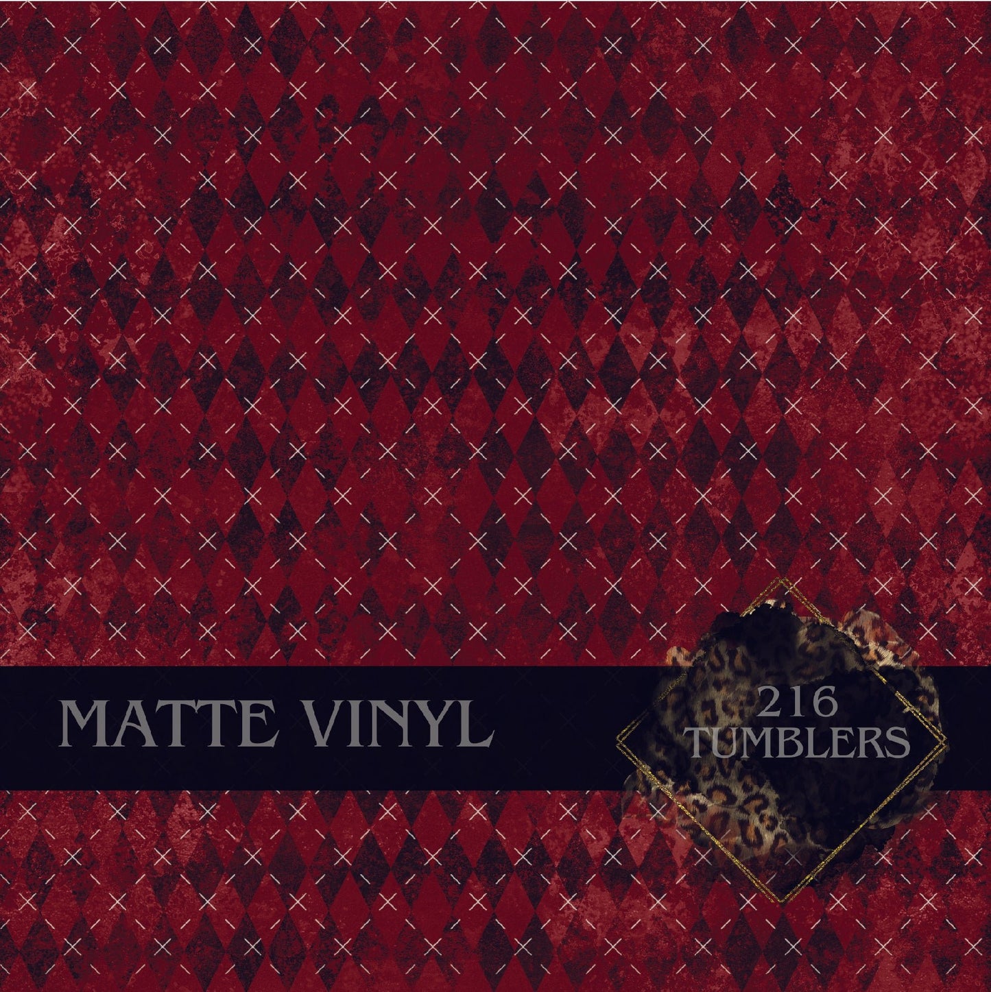 V248 GOTH CHRISTMAS - 216 Tumblers