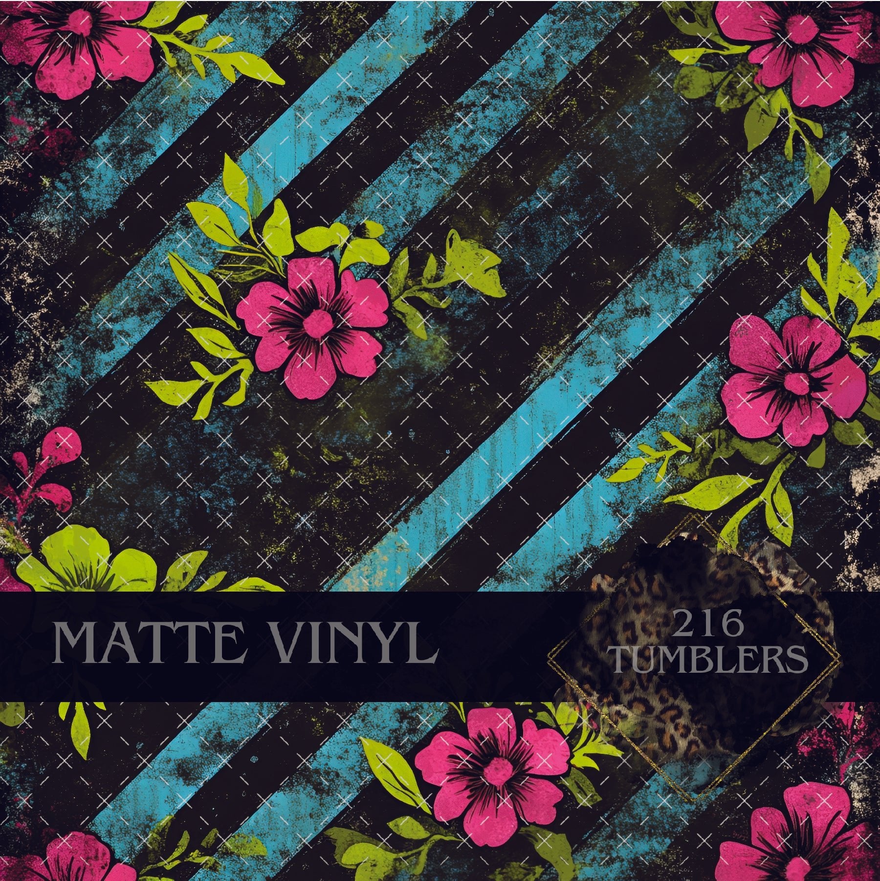 V267 NIGHT GARDEN - 216 Tumblers