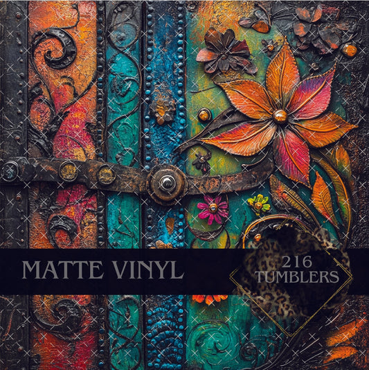 V289 PAINTED GRUNGE - 216 Tumblers