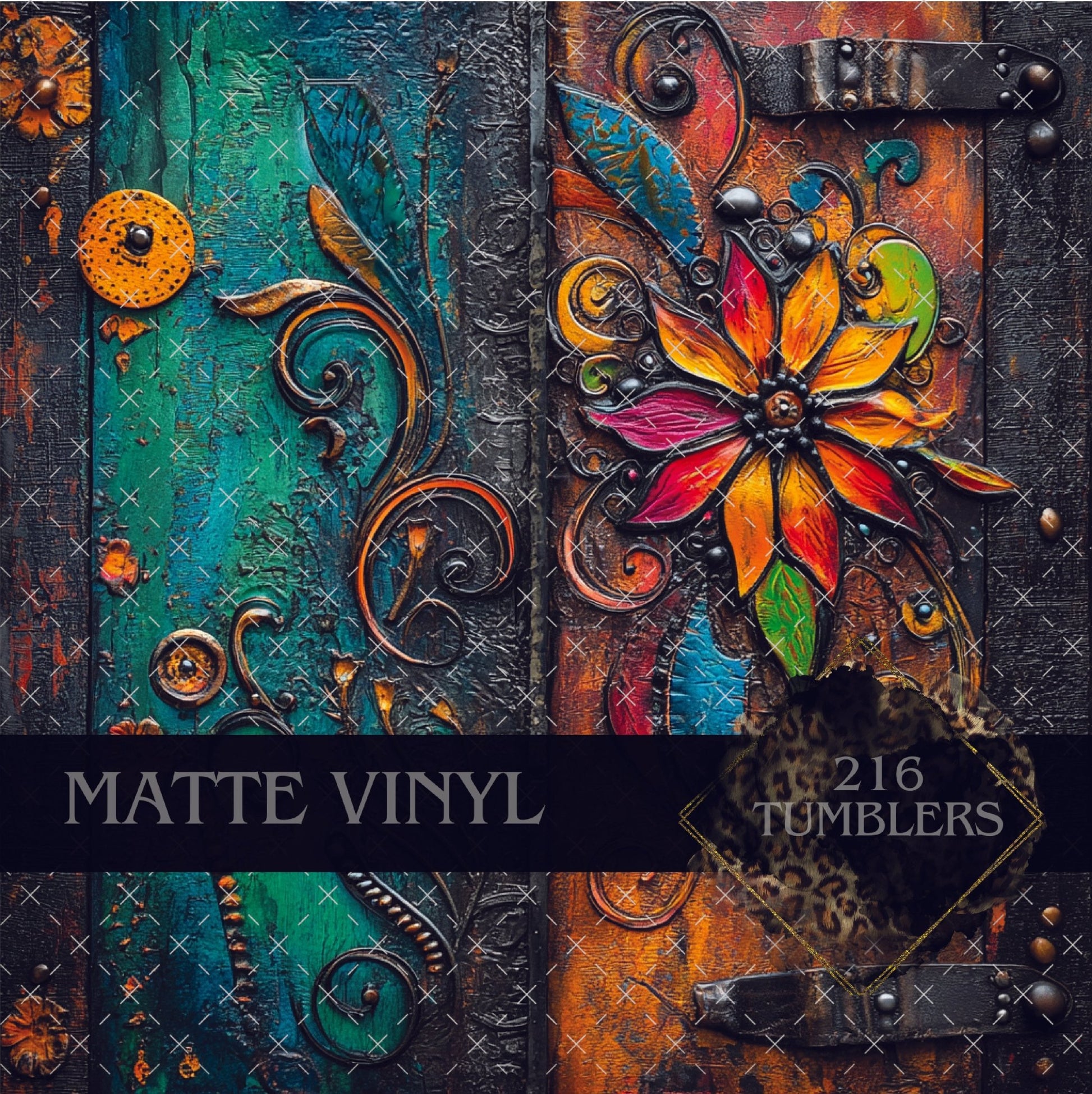 V290 PAINTED GRUNGE - 216 Tumblers
