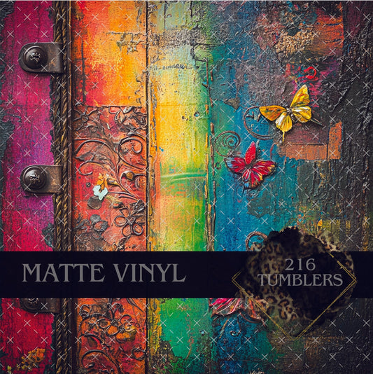 V291 PAINTED GRUNGE - 216 Tumblers