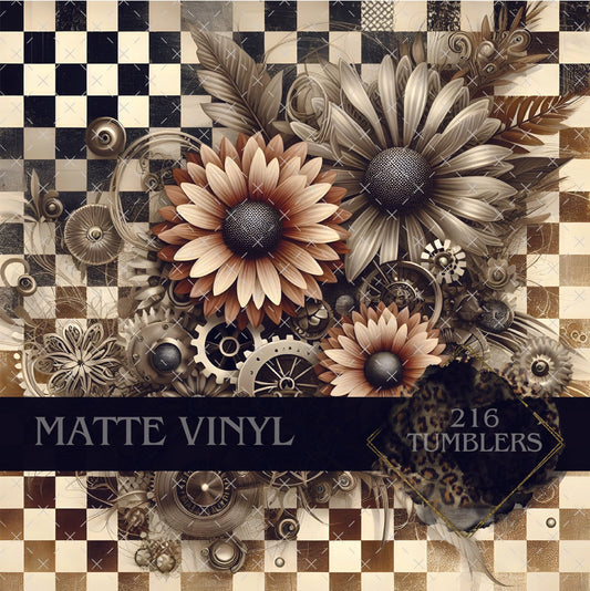 V307 BOHO STEAMPUNK - 216 Tumblers