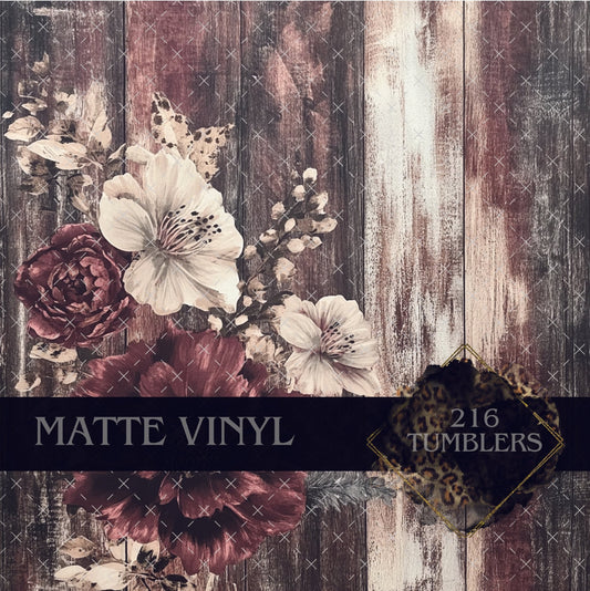 V325 WHITEWASH - 216 Tumblers