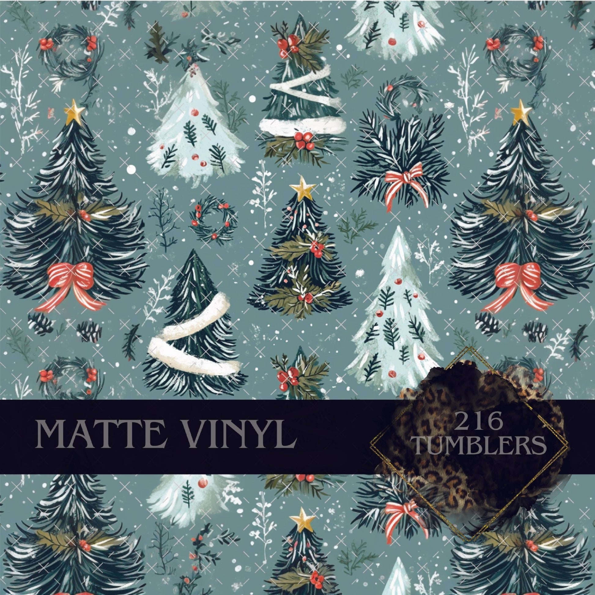 V328 BOHO CHRISTMAS - 216 Tumblers