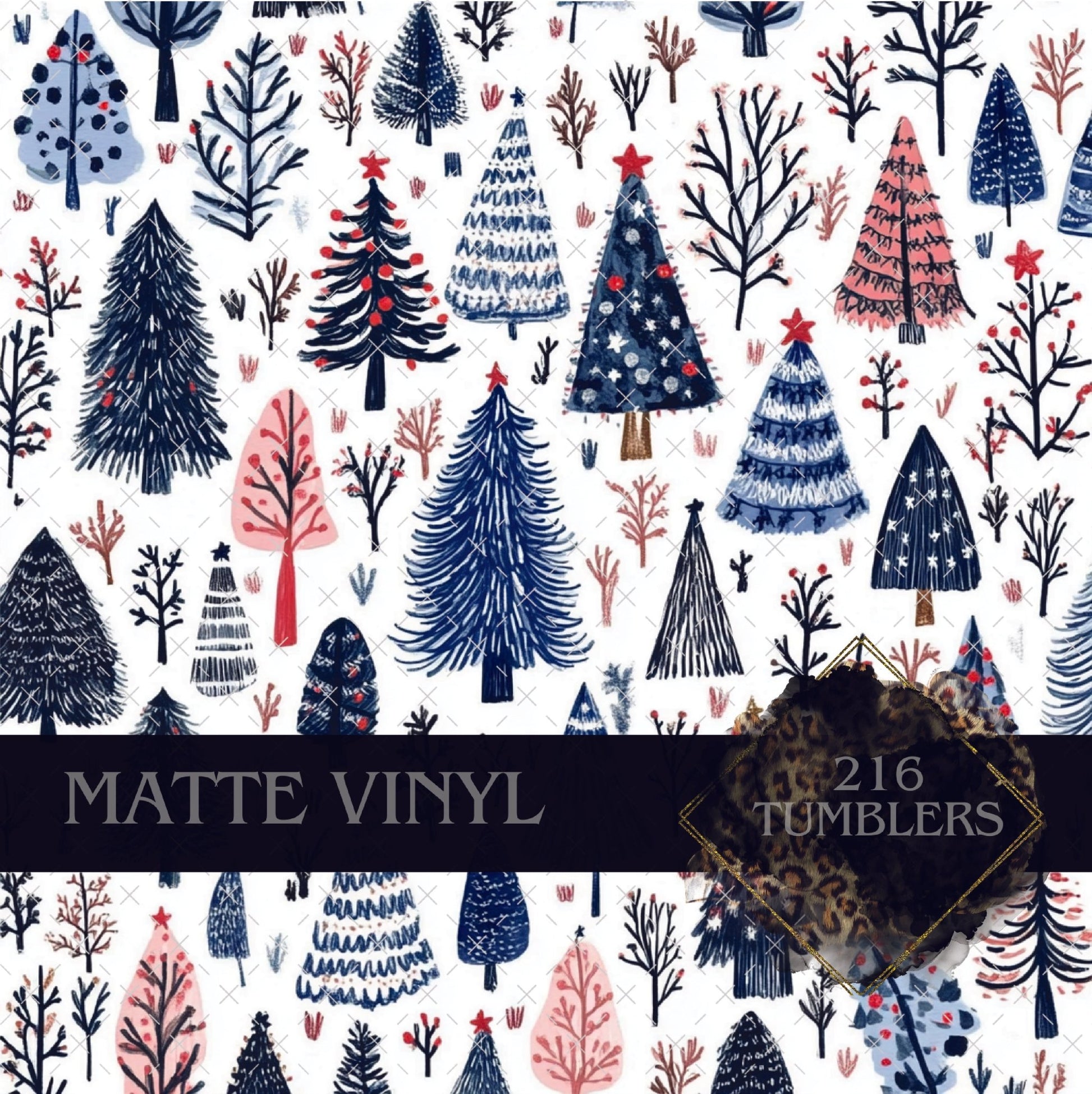 V330 BOHO CHRISTMAS - 216 Tumblers