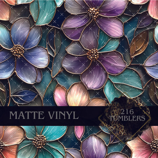 V382 STAINED GLASS - 216 Tumblers