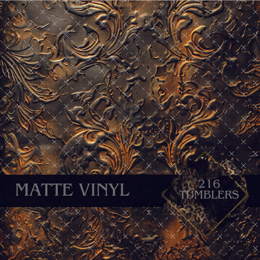 V391 CHARRED LEATHER - 216 Tumblers