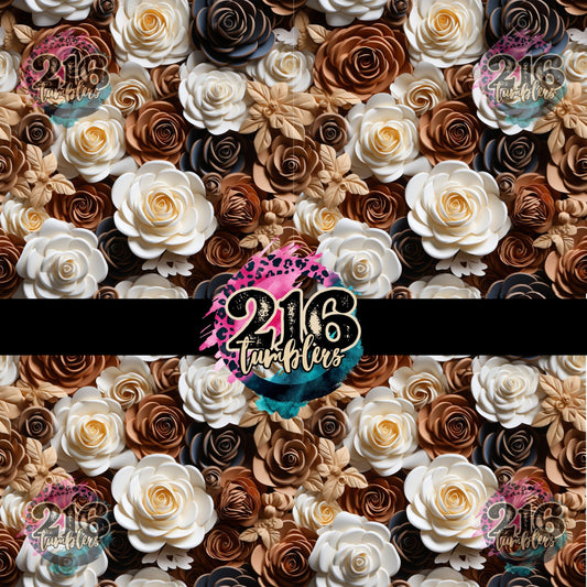 V437 VELVET ROSES - 216 Tumblers