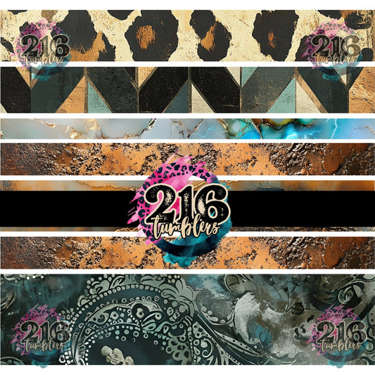 V448 BAND F 12X12 - 216 Tumblers