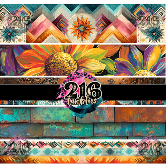 V452 BAND J 12X12 - 216 Tumblers