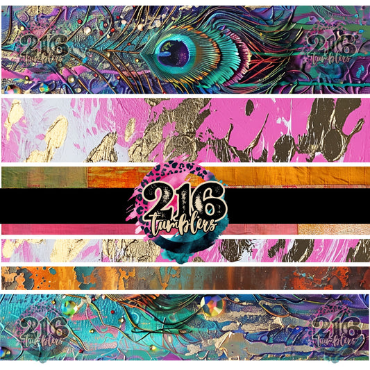 V457 BAND 0 12X12 - 216 Tumblers