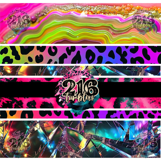 V459 BAND Q 12X12 - 216 Tumblers