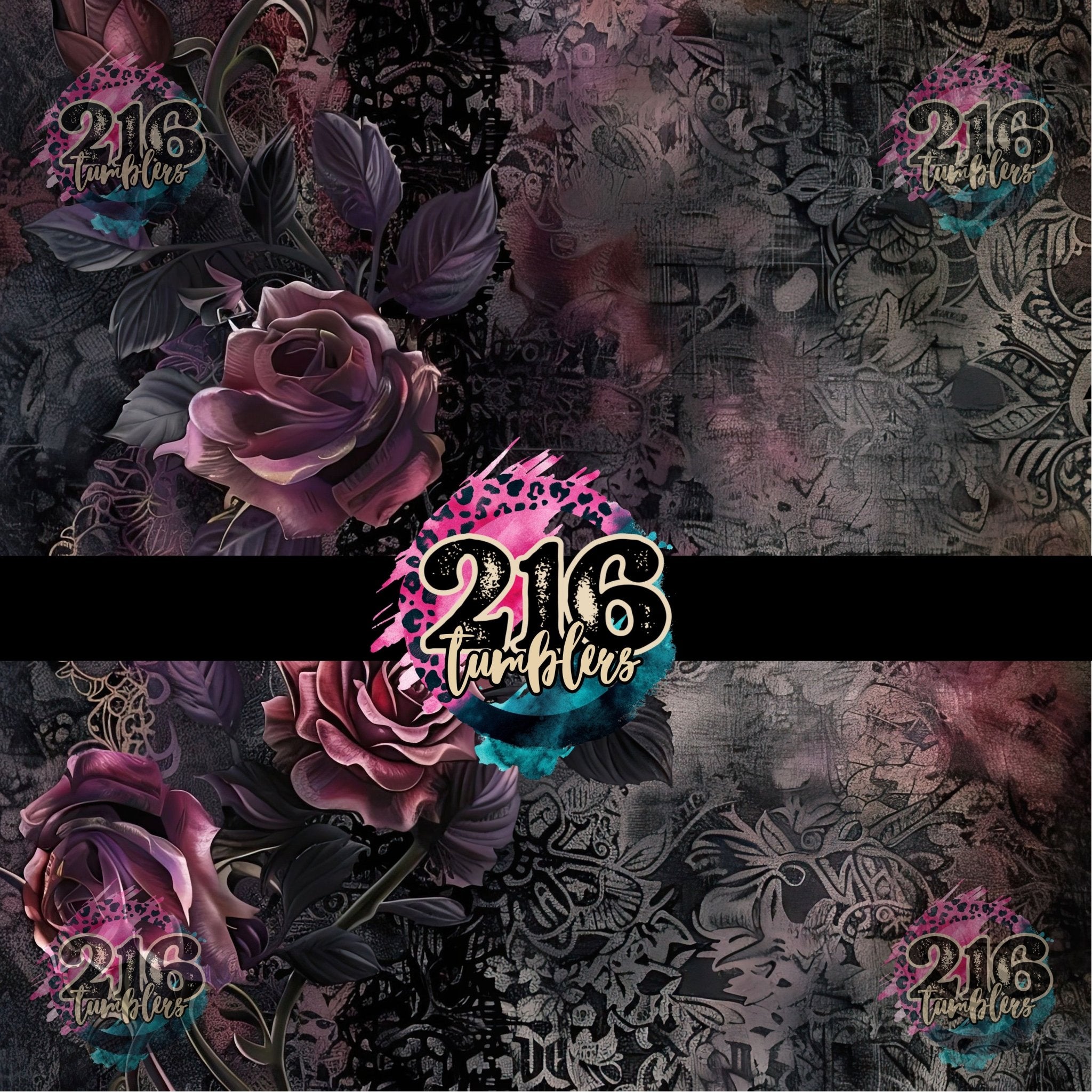 V461 DARK ROMANCE - 216 Tumblers