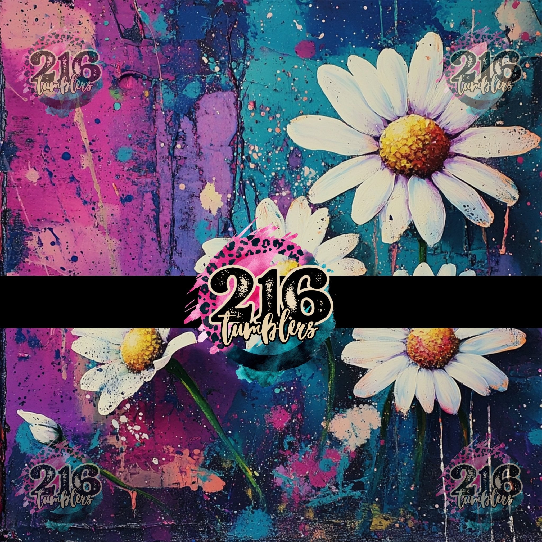 V485 DILLY DAISY - 216 Tumblers