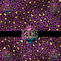 V498 PURPLE LEOPARD - 216 Tumblers