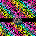 V507 NEON LEOPARD - 216 Tumblers