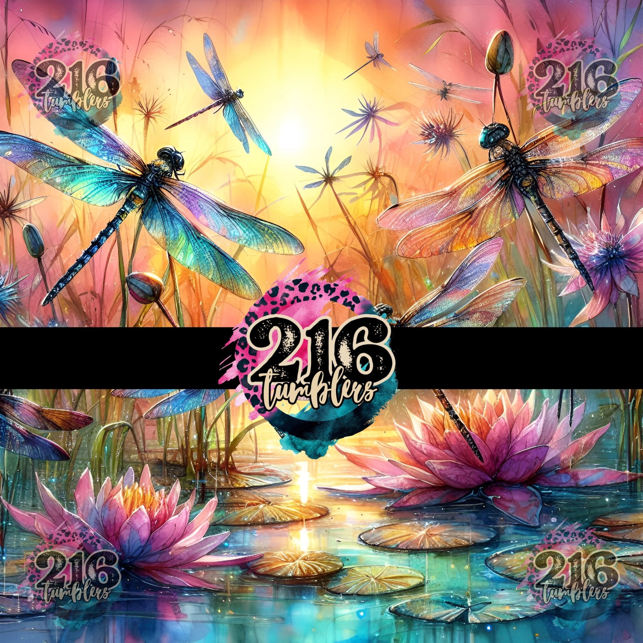 V508 DRAGONFLY - 216 Tumblers