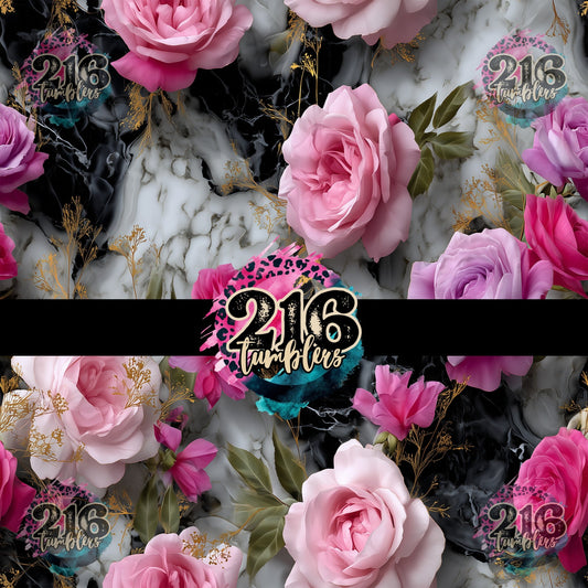 V515 FLORAL ELEGANCE - 216 Tumblers